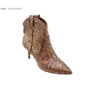 NEW Charles David AUDEN BOOTIE Glitter Stiletto boots bootie size 7